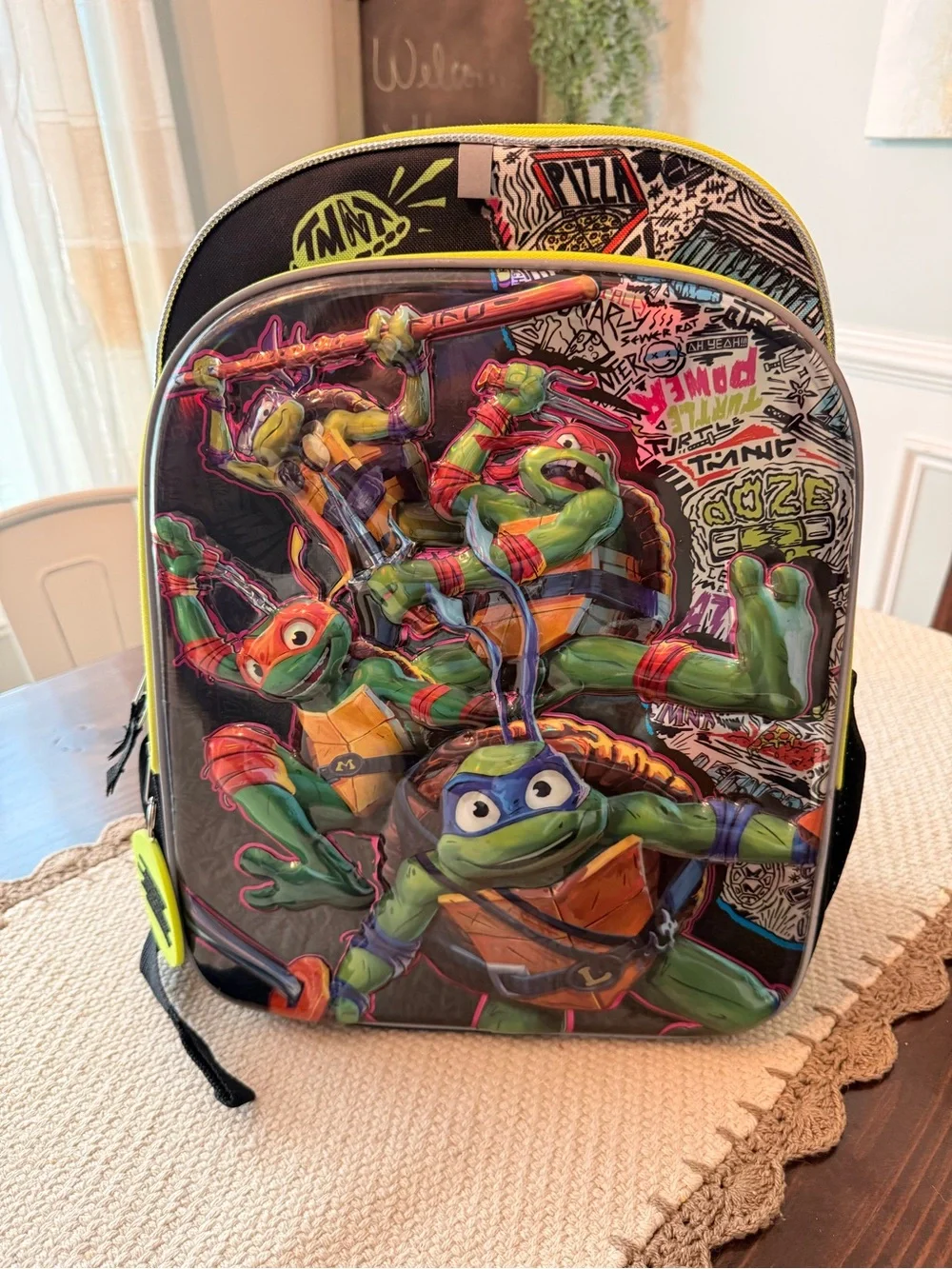 TMNT 3D Hardshell 16” Laptop Backpack